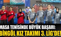 Bingöl Kız Takımı, 3. Lig'e Yükseldi!