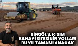 Bingöl 3. Kısım Sanayi Sitesinin Yolları Bu Yıl Tamamlanacak