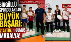 Bingöllü Sporculardan Büyük Başarı: 2 Altın, 1 Gümüş Madalya