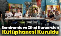 Semiramis ve Zihni Karaarslan Kütüphanesi Kuruldu