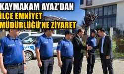 Solhan Kaymakamı Ayaz’dan İlçe Emniyet Müdürlüğü’ne Ziyaret