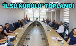 Bingöl’de ‘İl Su Kurulu’ Toplandı