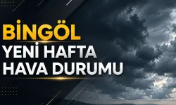 Bingöl Hafta İçi Hava Durumu Raporu!