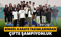 Bingöl Karate Takımlarından Çifte Şampiyonluk