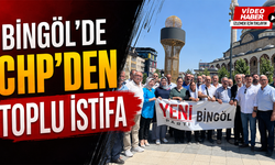 Bingöl'de CHP'den Toplu İstifa