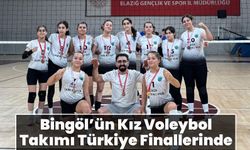 Bingöl’ün Kız Voleybol Takımı Türkiye Finallerinde