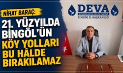 Baraç: 21. Yüzyılda Bingöl’ün Köy Yolları Bu Hâlde Bırakılamaz