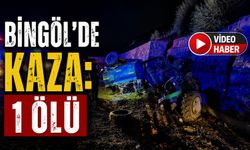Bingöl’de Kaza: 1 Ölü