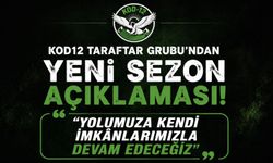 Kod12 Taraftar Grubu'ndan Yeni Sezon Açıklaması