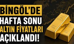 Bingöl'de Hafta Sonu Altın Fiyatları Açıklandı!