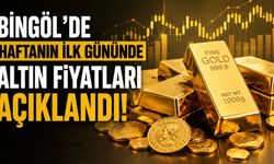 Bingöl'de Haftanın İlk Gününde Altın Fiyatları Açıklandı! Gram, Çeyrek ve Tam Altın Ne Kadar Oldu?