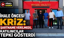 İhale Öncesi Kriz: Şartname Verilmedi, Katılımcılar Tepki Gösterdi