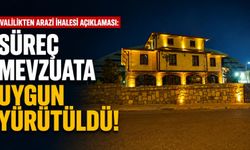 Valilikten Arazi İhalesi Açıklaması: Süreç Mevzuata Uygun Yürütüldü!