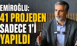 Emiroğlu: Bingöl Belediyesinde 41 Projeden Sadece 1’i Yapıldı