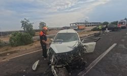 Elazığ-Malatya Yolunda İki Otomobil Çarpıştı: 2 Yaralı
