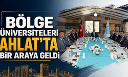 Bölge Üniversiteleri Ahlat’ta Bir Araya Geldi