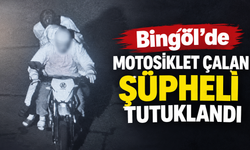 Bingöl’de Motosiklet Çalan Şüpheli Tutuklandı