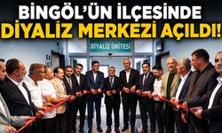 Bingöl'ün İlçesinde Diyaliz Merkezi Açıldı