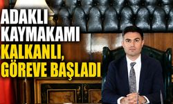 Adaklı Kaymakamı Kalkanlı, Göreve Başladı