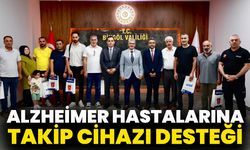 Bingöl'de Alzheimer Hastalarına Takip Cihazı Desteği