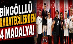 Bingöllü Karatecilerden 4 Madalyalı Başarı