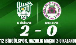 12 Bingölspor, Hazırlık Maçını 2-0 Kazandı