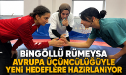Bingöllü Rümeysa Avrupa Üçüncülüğüyle Yeni Hedeflere Hazırlanıyor
