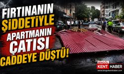 Bingöl'de Fırtına Çatı Uçurdu!