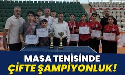 Masa Tenisi'nde Çifte Şampiyonluk