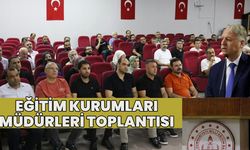Bingöl'de 'Eğitim Kurumları Müdürleri Toplantısı'