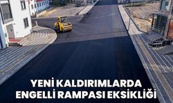 Bingöl'deki Yeni Kaldırımlarda Engelli Rampası Eksikliği!