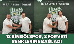 12 Bingölspor, İki Forveti Renklerine Bağladı!