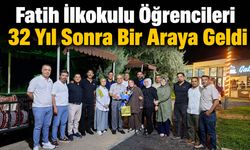 Fatih İlkokulu Öğrencileri 32 Yıl Sonra Bir Araya Geldi
