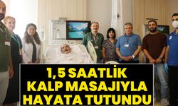 1,5 Saatlik Kalp Masajıyla Hayata Tutundu