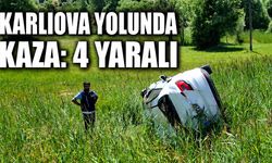 Bingöl-Erzurum Yolunda Kaza: 4 Yaralı