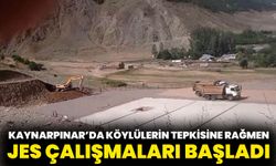 Kaynarpınar’da Köylülerin Tepkisine Rağmen JES Çalışmaları Başladı