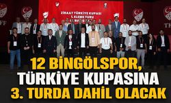 12 Bingölspor, Türkiye Kupasına 3. Turda Dahil Olacak