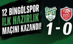 12 Bingölspor İlk Hazırlık Maçını Kazandı