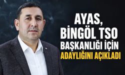 Ayas, Bingöl TSO Başkanlığı İçin Adaylığını Açıkladı