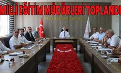 Bingöl’de Milli Eğitim Müdürleri Toplandı