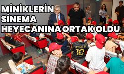 Sinema Tırı Bingöl’de Çocuklara Kapılarını Açtı