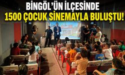 Bingöl’ün İlçesinde 1500 Çocuk Sinemayla Buluştu