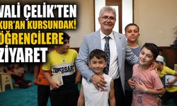 Vali Çelik'ten 425 Öğrencinin Öğrenim Gördüğü Kur'an Kursu'na Ziyaret
