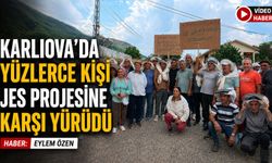 Karlıova’da Yüzlerce Kişi JES Projesine Karşı Yürüdü