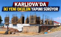 Karlıova’da İki Yeni Okulun Yapımı Sürüyor