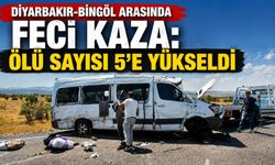 Diyarbakır-Bingöl Arasında Feci Kaza: Ölü Sayısı 5’e Yükseldi