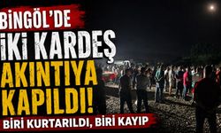 Bingöl’de İki Kardeş Akıntıya Kapıldı: Biri Kurtarıldı, Biri Kayıp
