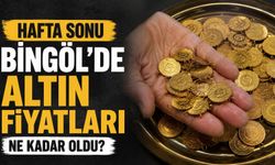 Hafta Sonu Bingöl’de Altın Fiyatları Ne Kadar Oldu?