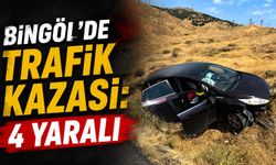 Bingöl’de Trafik Kazası: 4 Yaralı