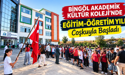 Bingöl’de Eğitim-Öğretim Yılı Coşkuyla Başladı